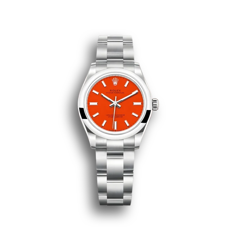 Rolex Oyster Perpetual 41mm Coral Red