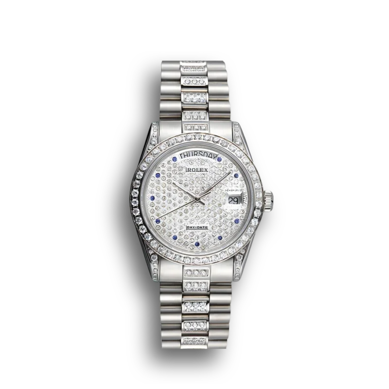 Super Clone Rolex Day-Date Diamonds-SRL182 621612