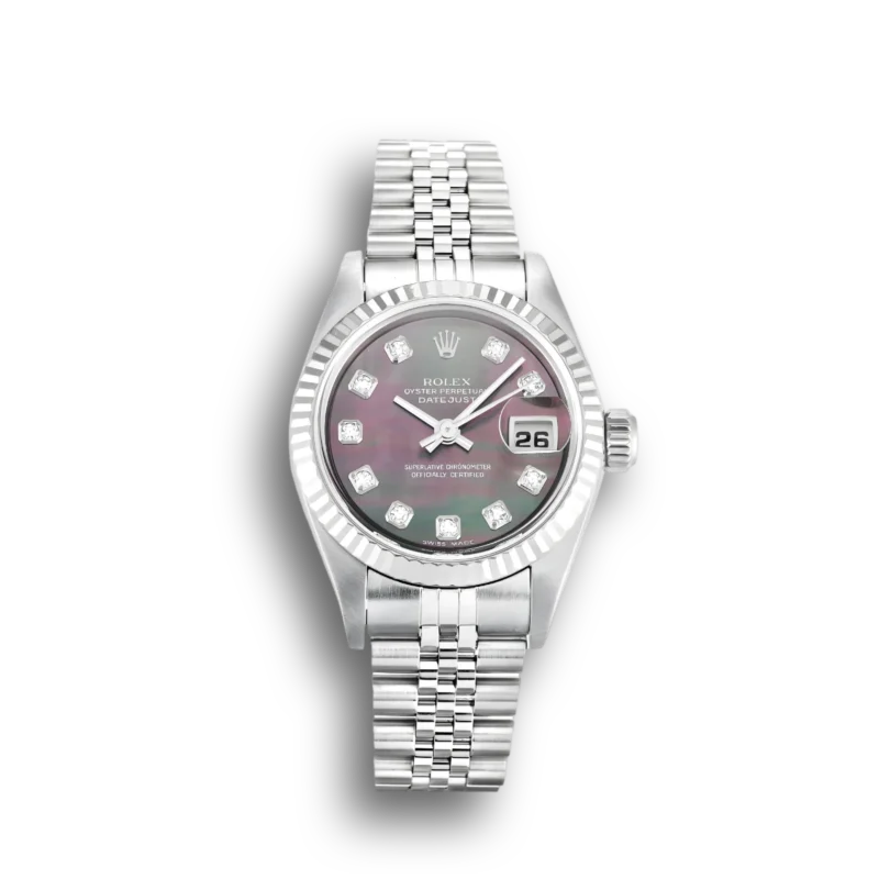 Rolex Datejust Lady Pearl Black-Diamond Dial 79174