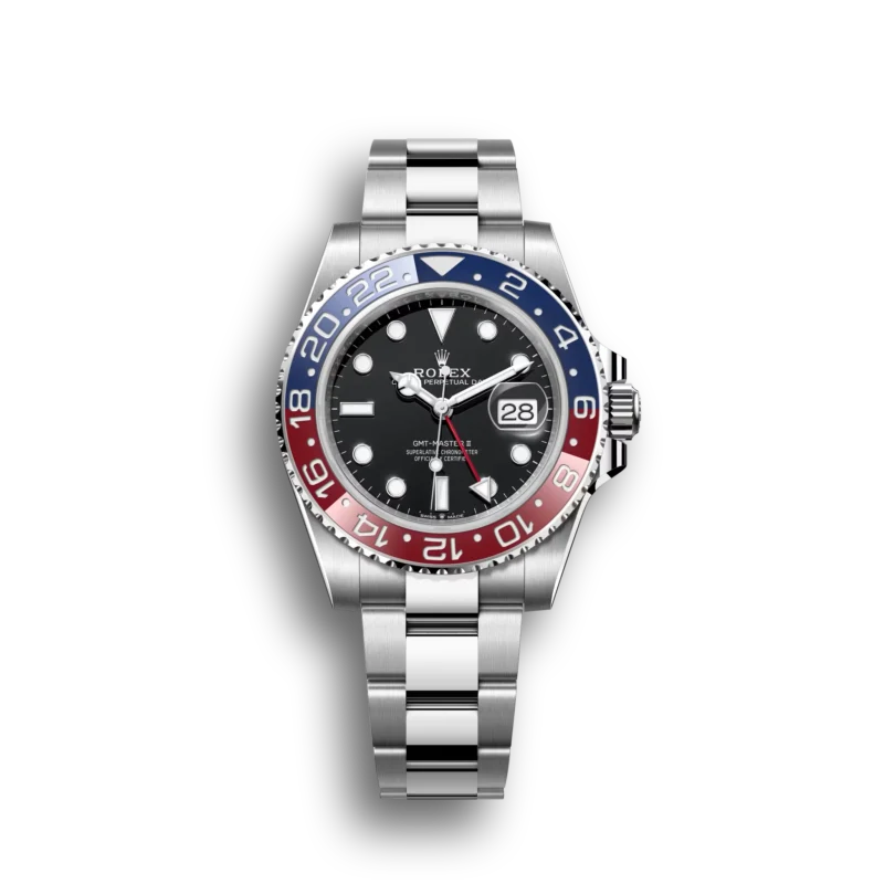 Rolex GMT-Master II 126710BLRO (Pepsi) on Oyster