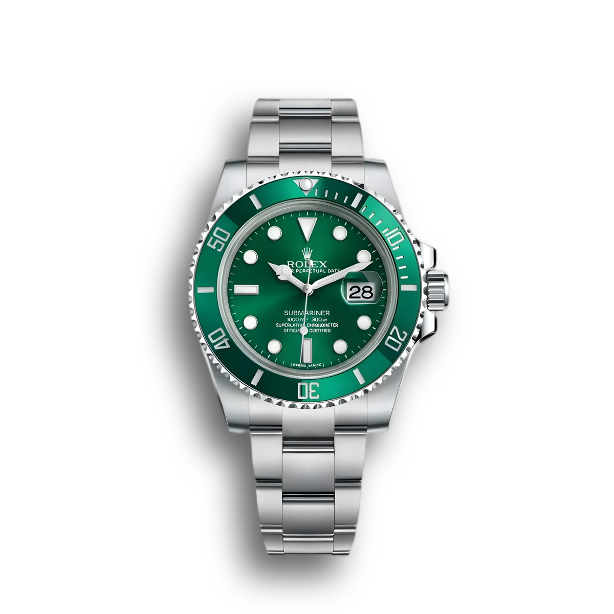Rolex Submariner Green Dial 116610LV (Hulk)