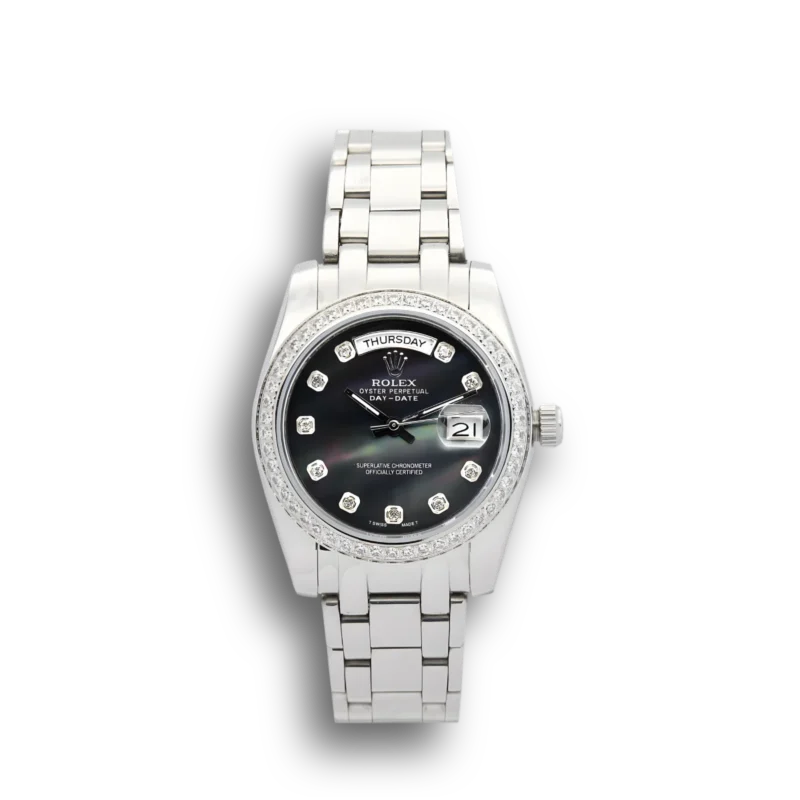 Rolex Day-Date Black Dial 118346