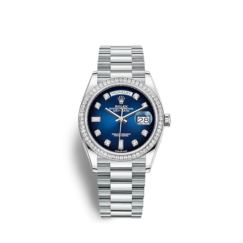 Rolex Day-Date 128396TBR 36mm Blue