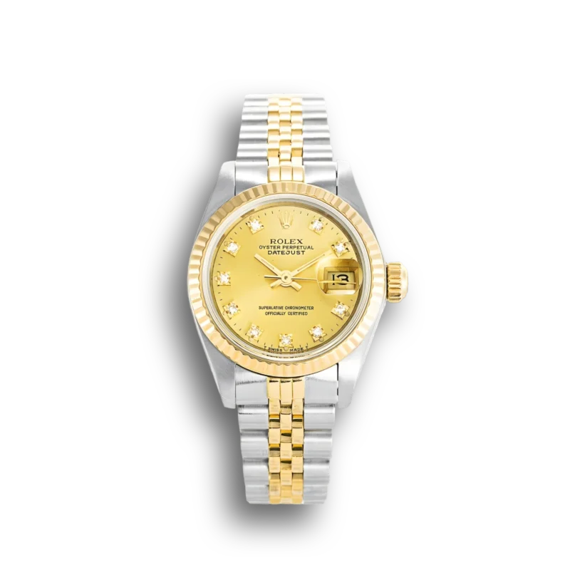 Rolex Datejust Gold and Diamonds Ladies 69173