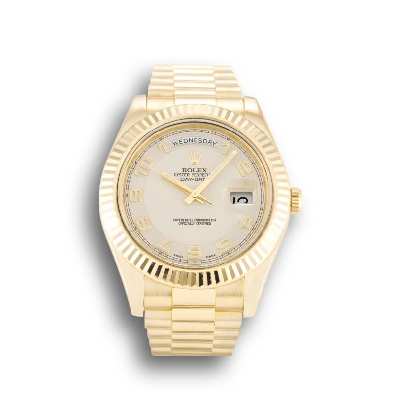 Rolex Day-Date II Ivory Dial 218238
