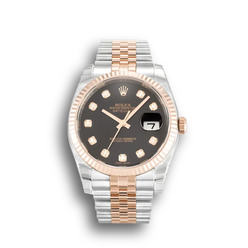 Rolex Datejust Black Diamond Dial 116231