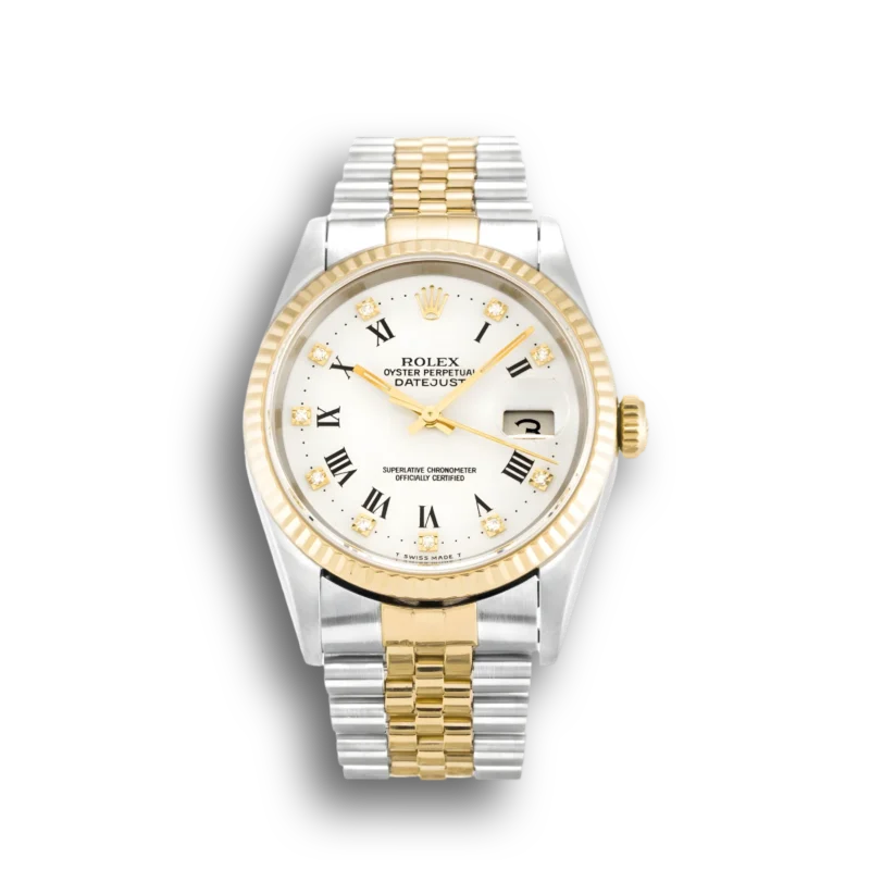 Rolex Datejust White Dial 16233